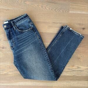 Driftwood Stella Classic Straight Ankle Jeans Vintage Blue Women’s Size 26